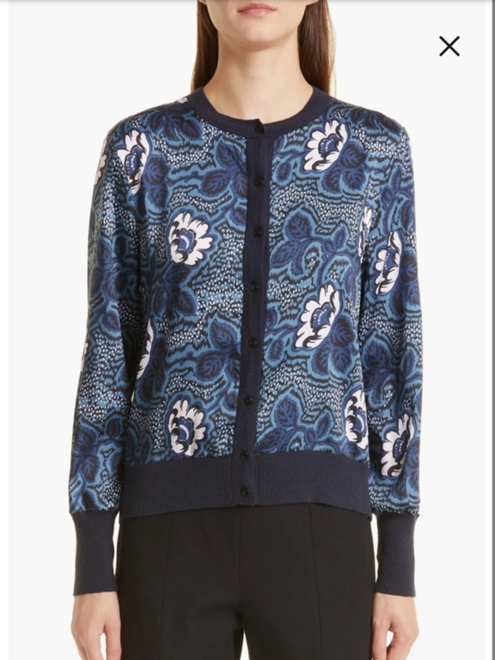 Ted Baker London Ryviad Floral Cardigan size 3